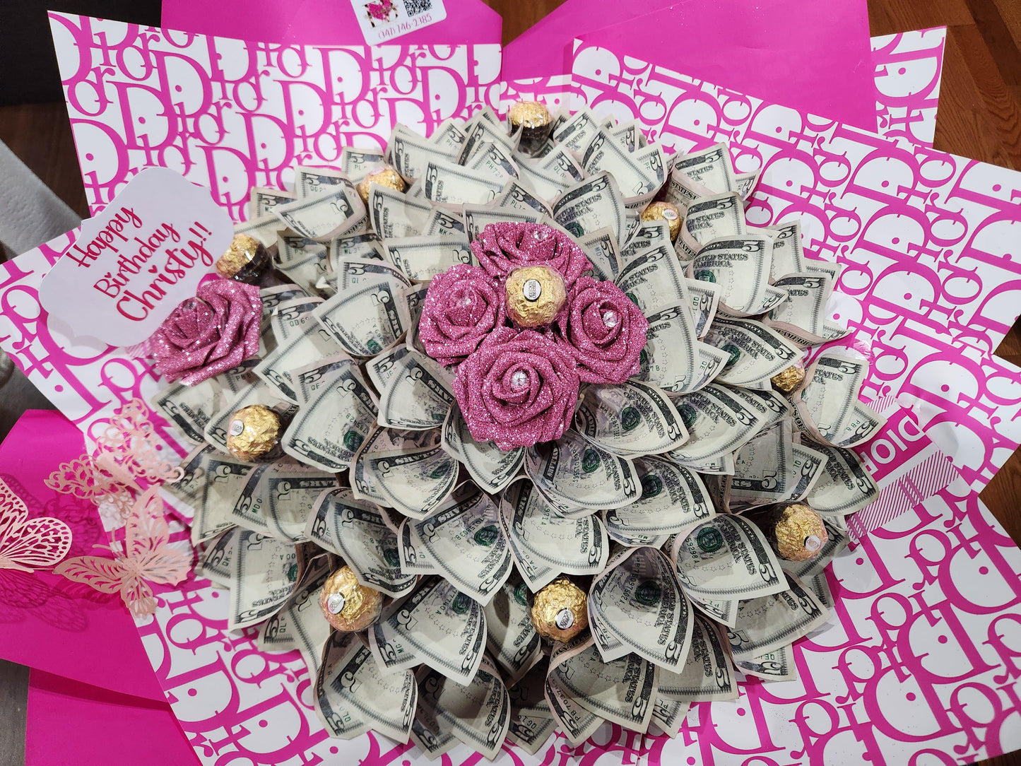 $100 Luxury Money Bouquet