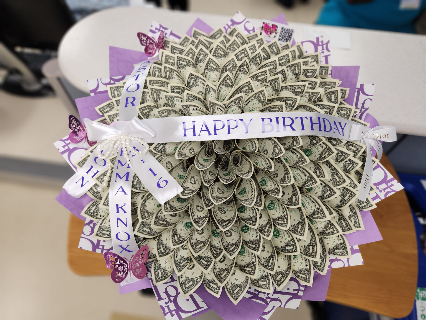 $100 Luxury Money Bouquet