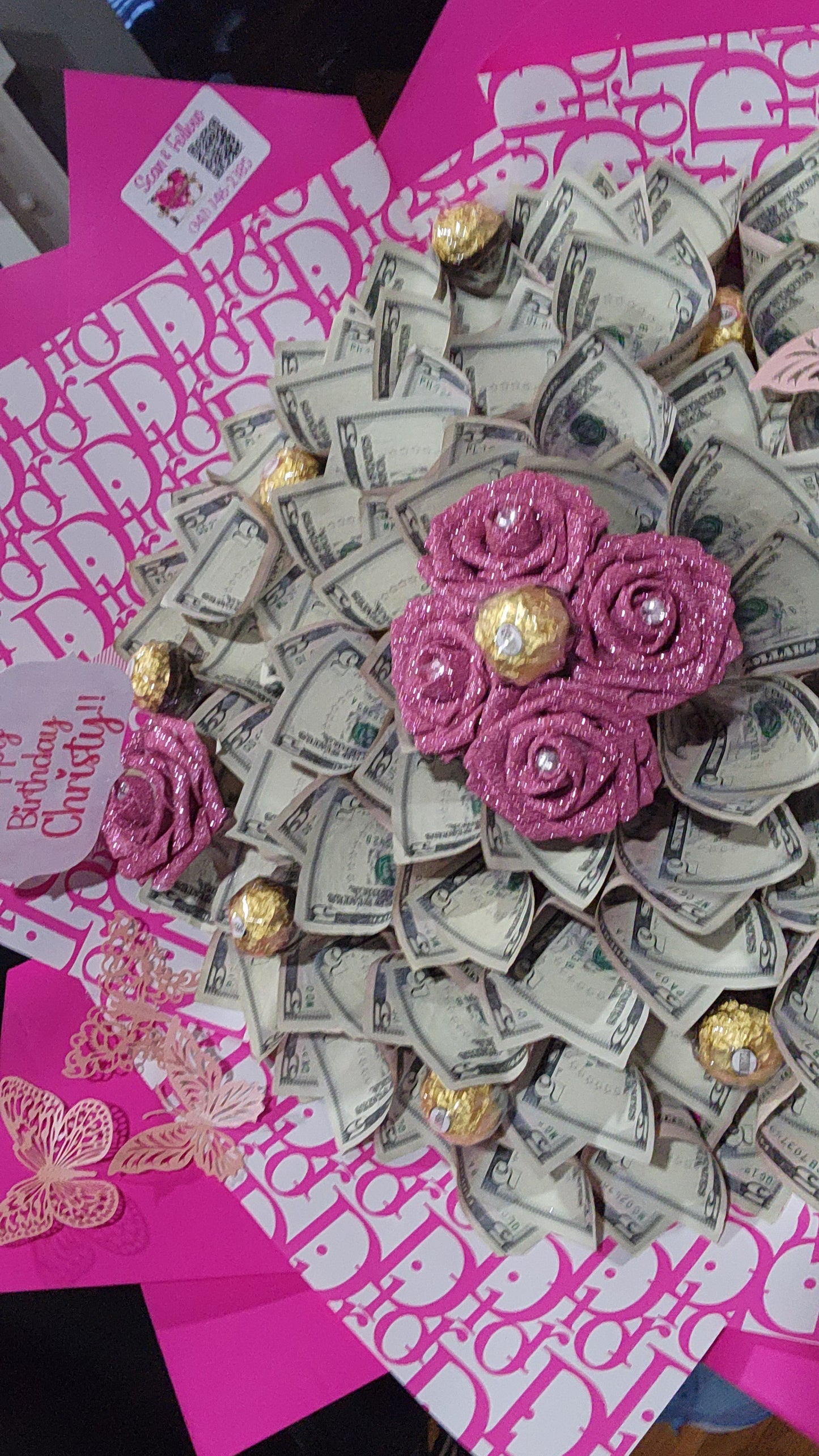$100 Luxury Money Bouquet