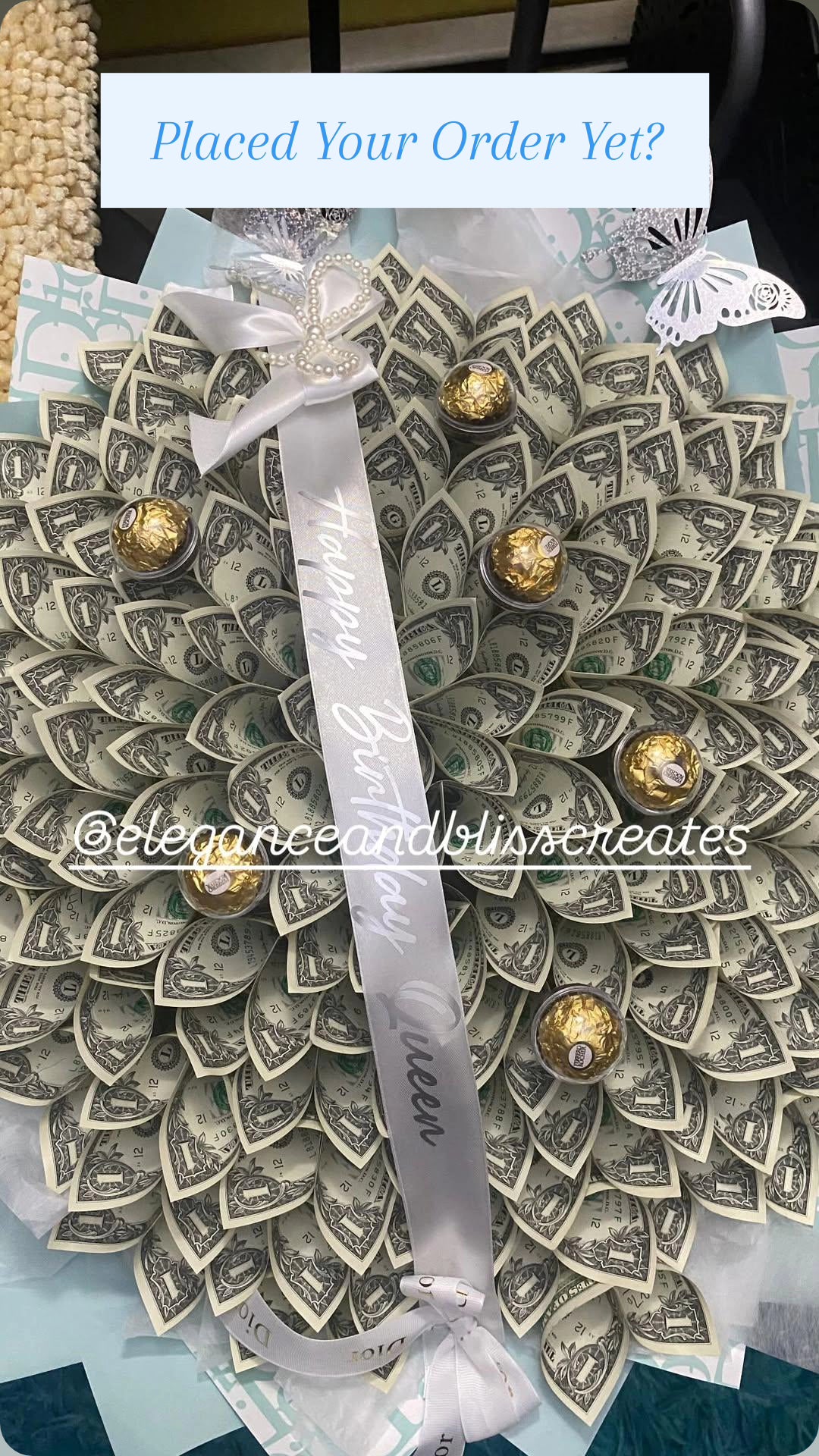 $100 Luxury Money Bouquet
