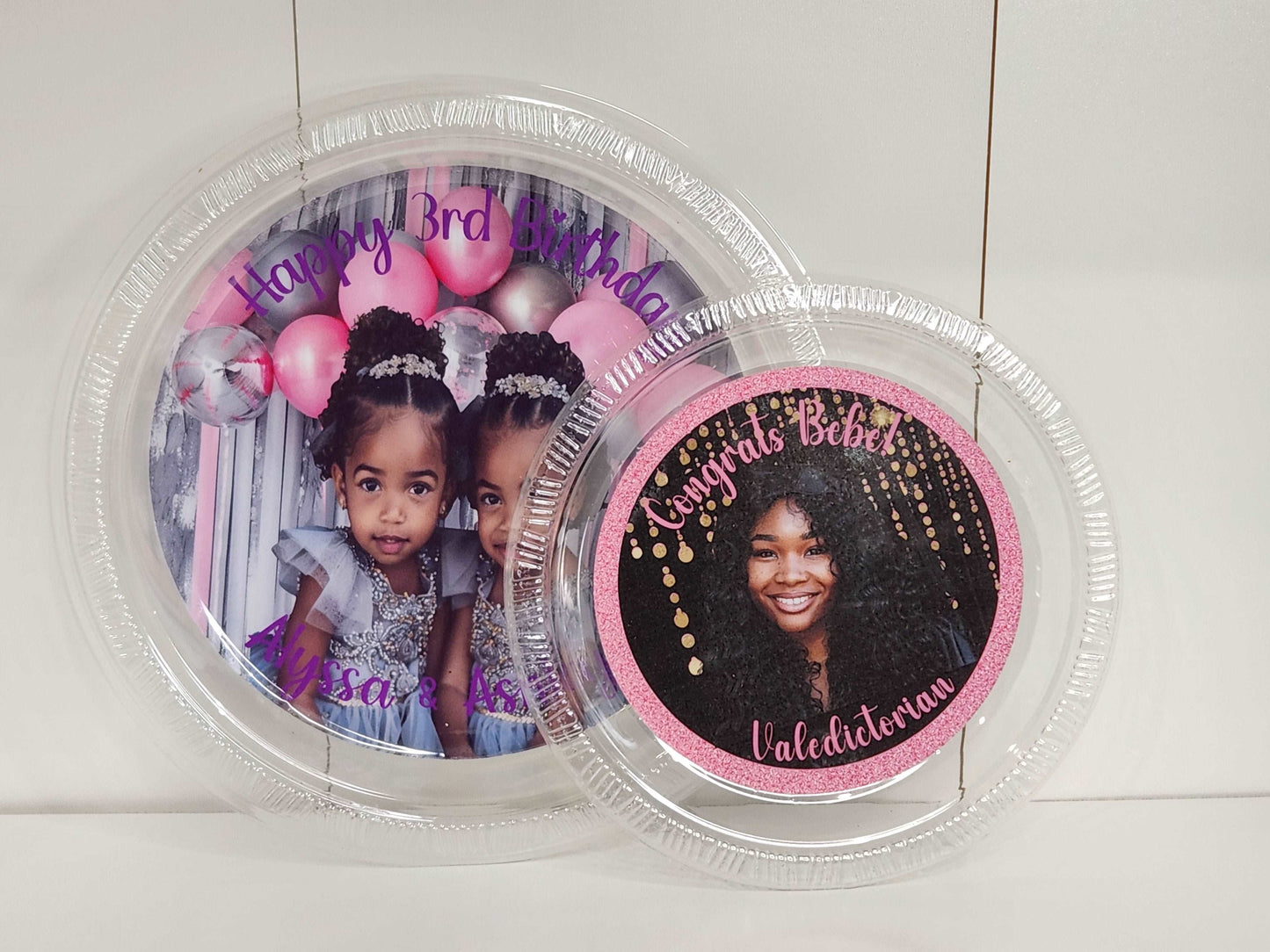 Party Plates - Elegance & Bliss By Msni Custom Creations