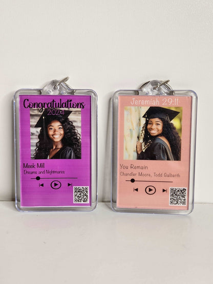 Graduation Keychains - Elegance & Bliss By Msni Custom Creations