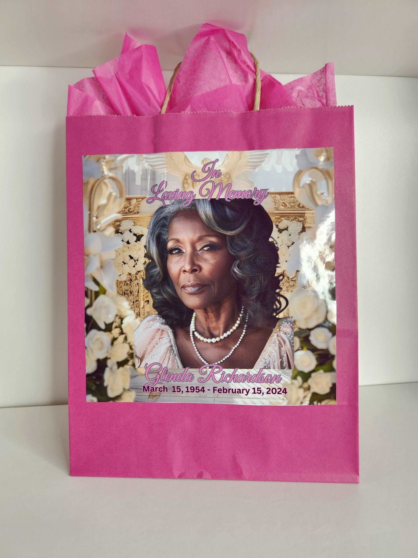 Memorial Gift Bags - Elegance & Bliss By Msni Custom Creations