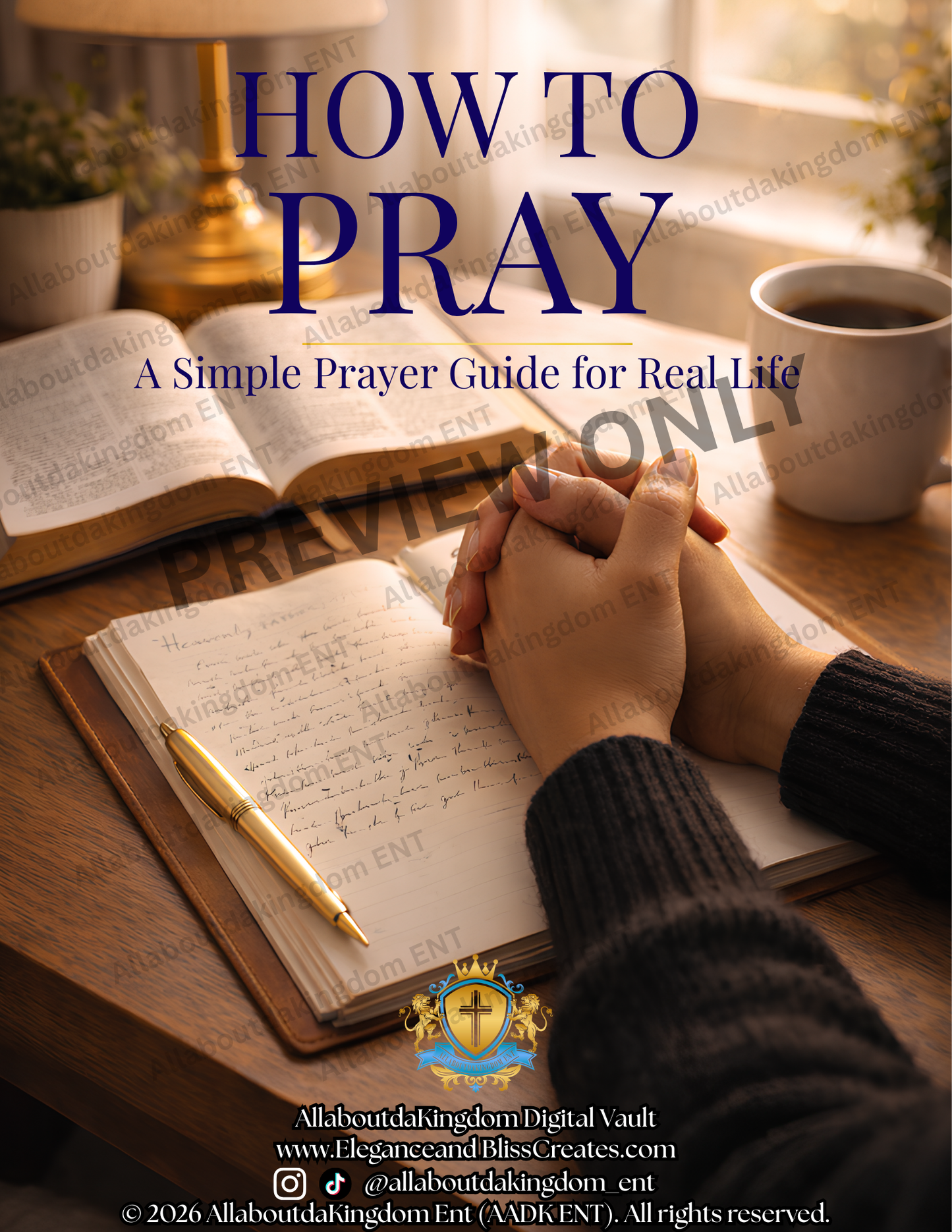 How To Pray: A Simple Prayer Guide for Real Life