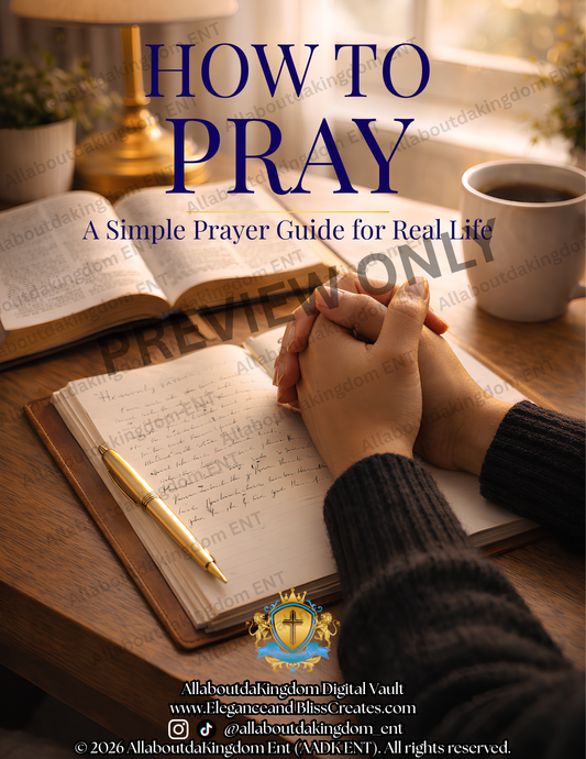 How To Pray: A Simple Prayer Guide for Real Life