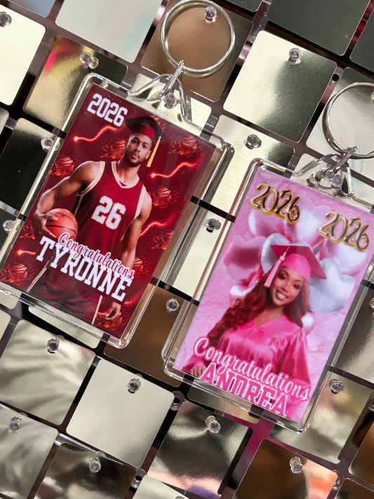 Graduation Keychains Set of 4