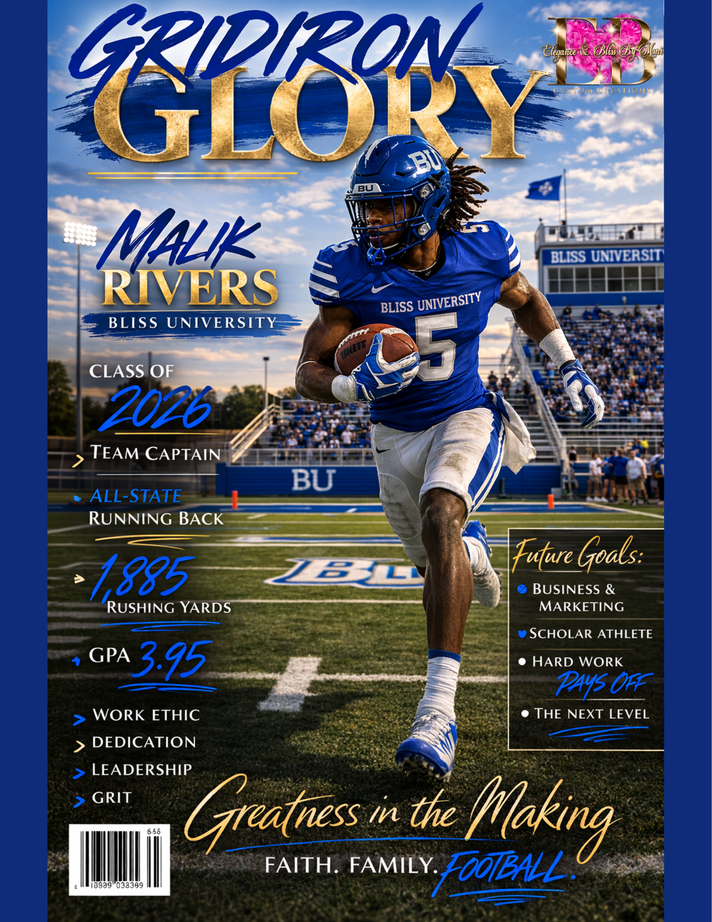 🎓 Graduation Magazine Cover Keepsake