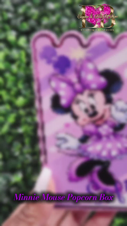 Minnie Mouse Popcorn Box