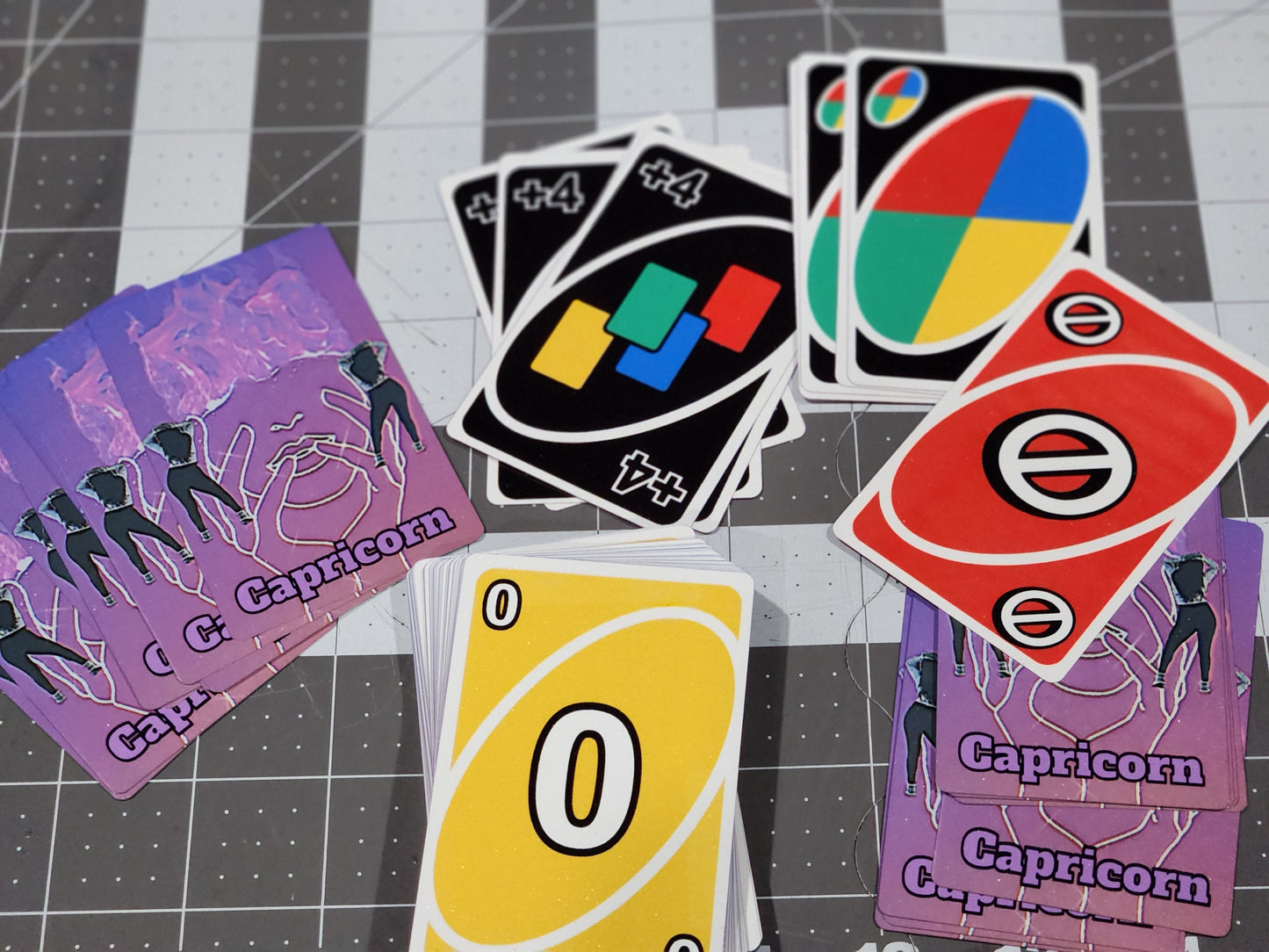 Custom UNO Cards - Elegantly Crafted for a Luxurious Game Night