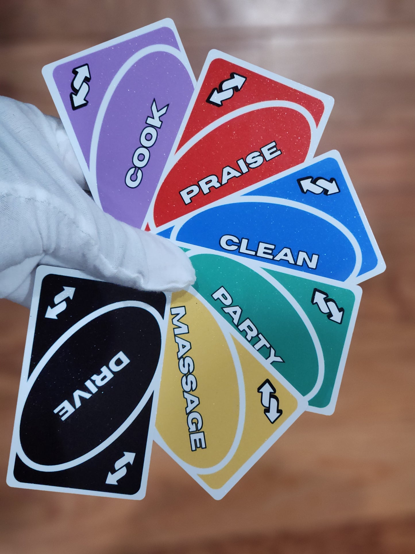 Custom UNO Cards - Elegantly Crafted for a Luxurious Game Night