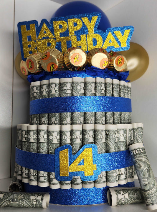 Money Cake - Elegance & Bliss By Msni Custom Creations