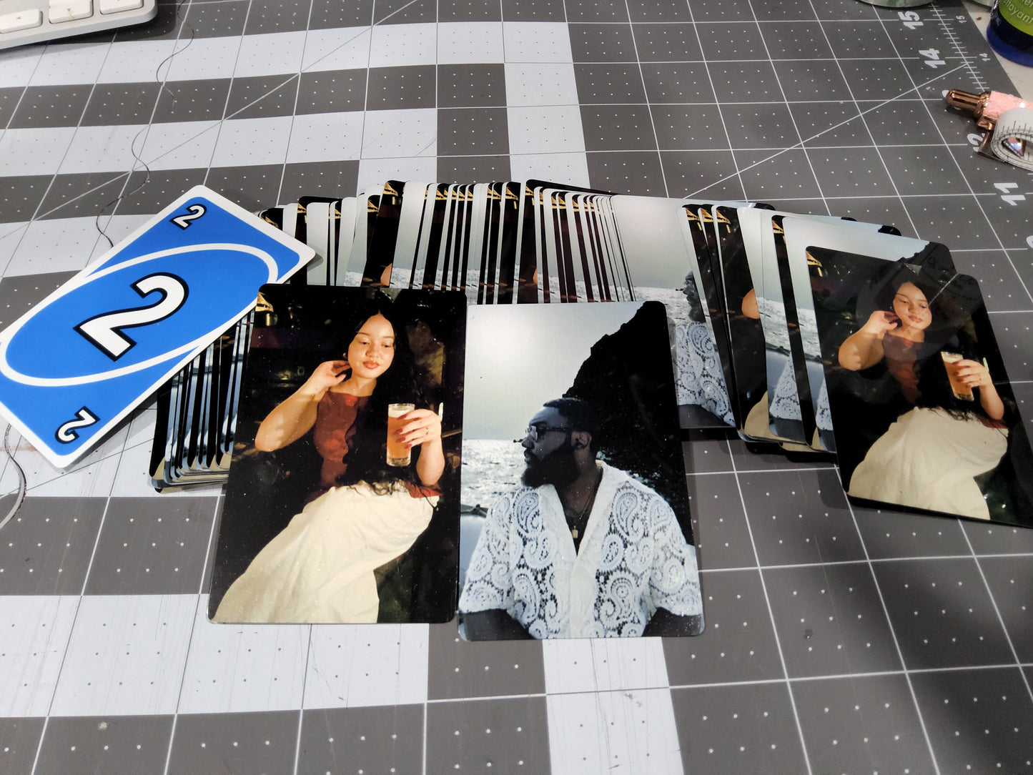 Custom UNO Cards - Elegantly Crafted for a Luxurious Game Night